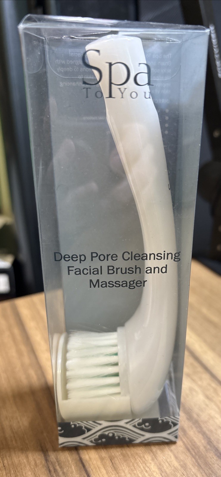 Spa to You Deep Pore Cleansing Facial Brush and Massager New & Unopened Box
