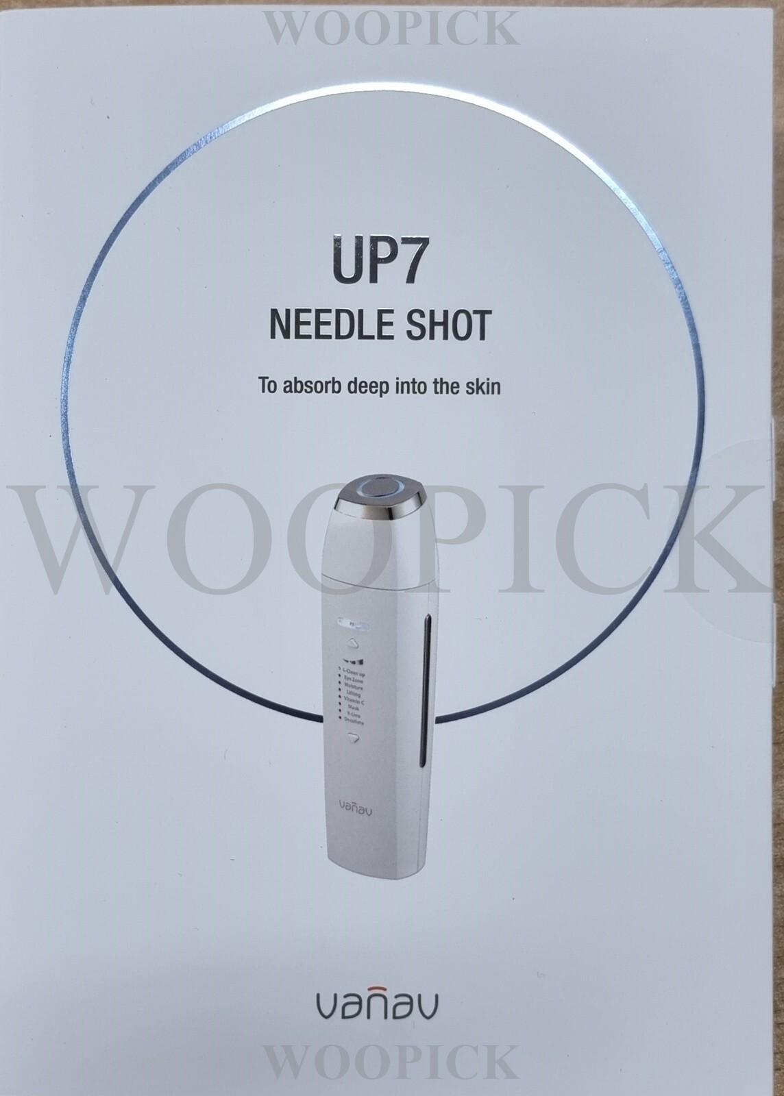 VANAV UP7-NEEDLE SHOT Absorption Care Facial Massager MTS Device 2024 Brand New
