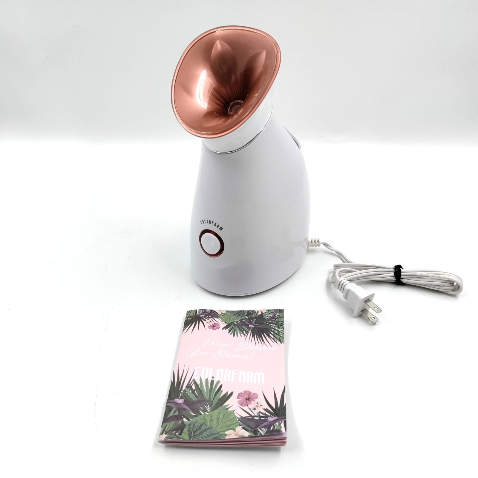 ColorFarm Ionic Facial Steamer Home Face Spa MK-FS60 Steamer – Tested Works