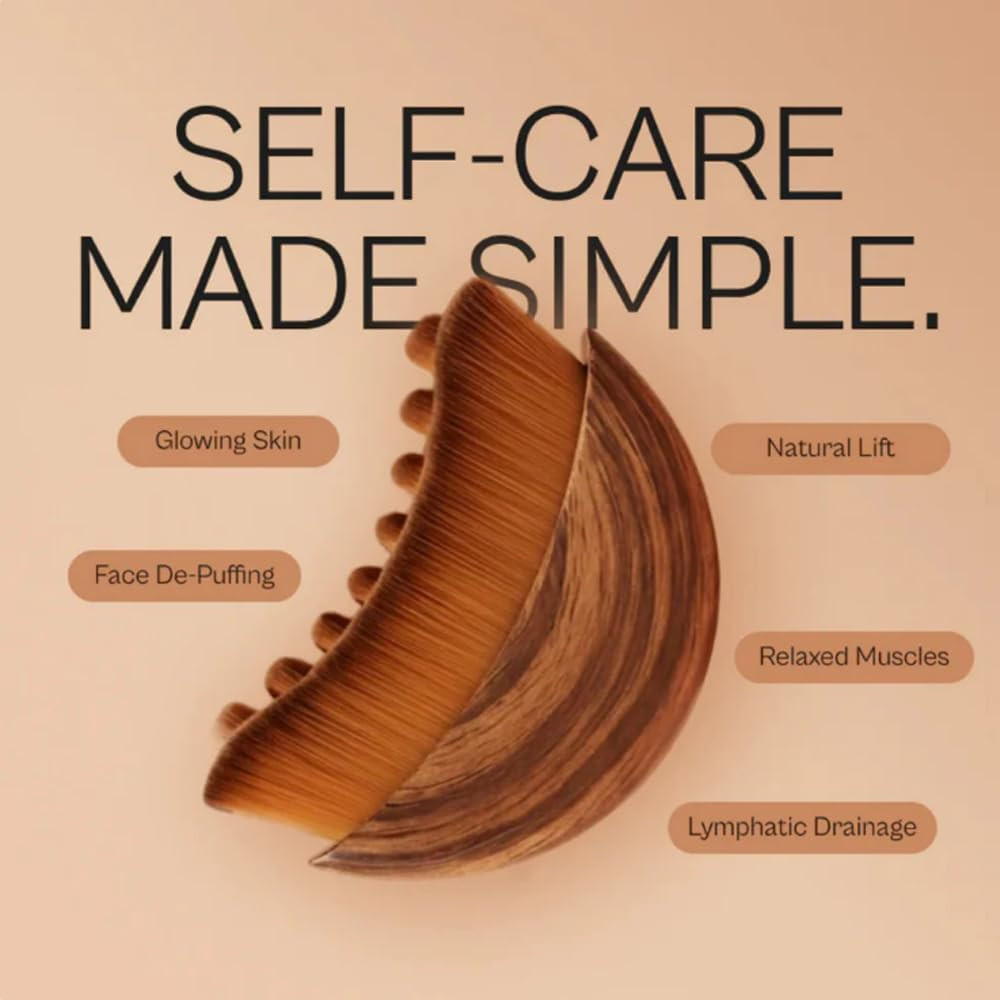 Lymphatic Contour Face Brush – Reduces Puffiness & Restores Definition, Lymphat