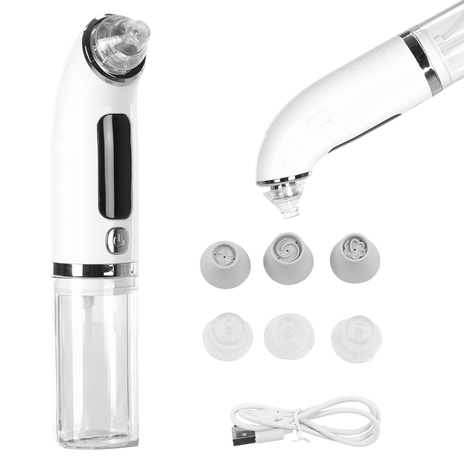 Black Head Remover 6 Suction Heads & 4 Adjustment Modes for Men and Women