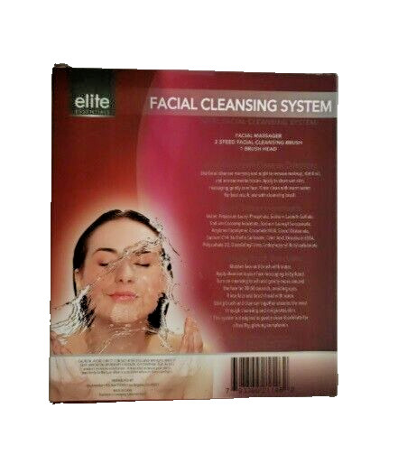 Facial Exfoliating Cleansing System by Elite Essentials New in Box