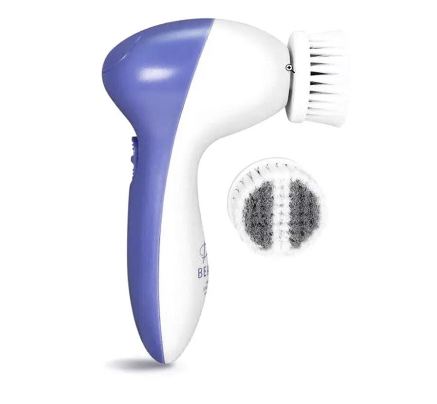 Plum Beauty Facial Cleansing System 2 Brush Heads Cleanse Face Exfoliate Unclog