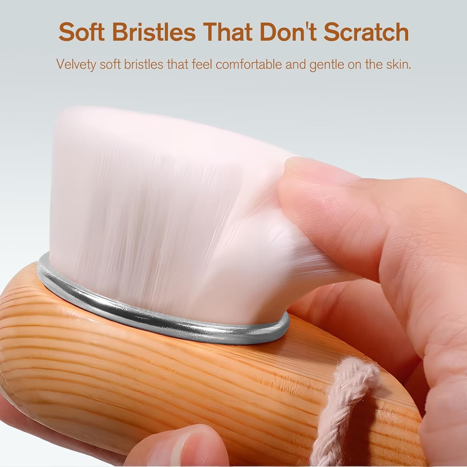 Soft Bristle Facial Cleansing Brush Deep Pore Cleaning
