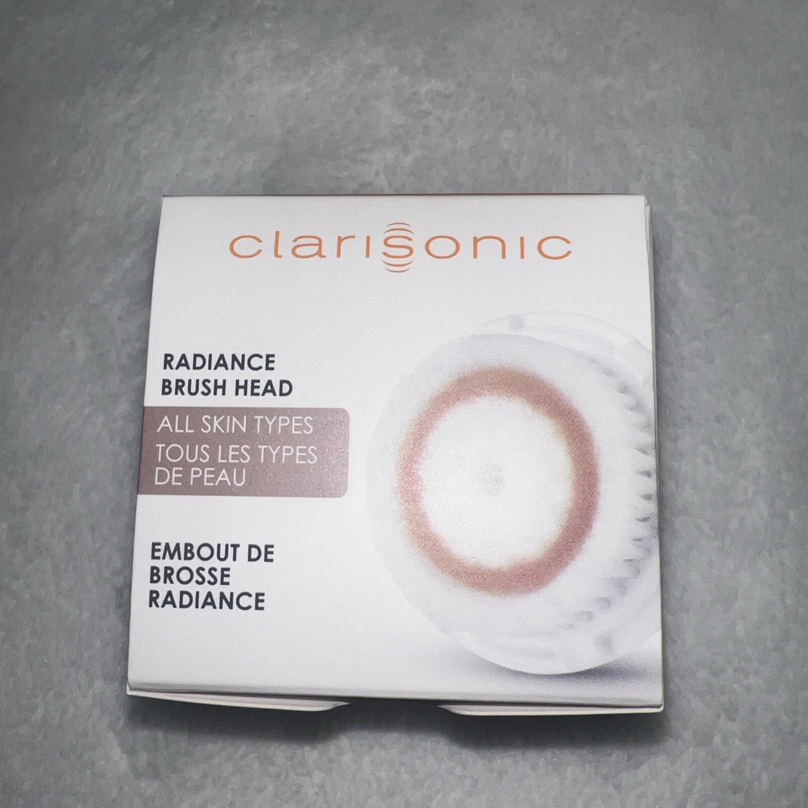 4 PK Clarisoinc Cleansing system Replacement Radiance Brush Heads