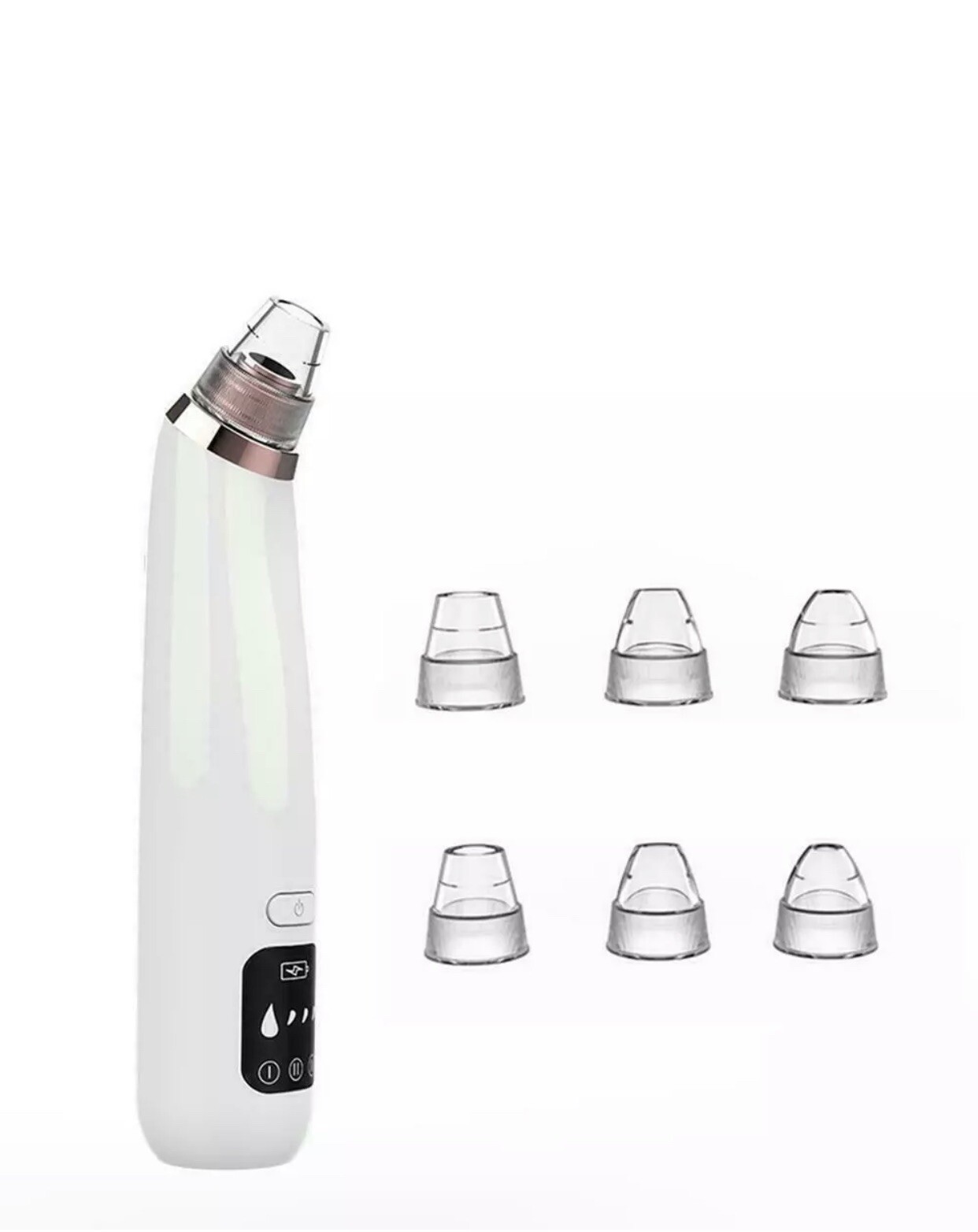 Blackhead Remover acne extractor hot compress, USB Pore Cleaner, LED display
