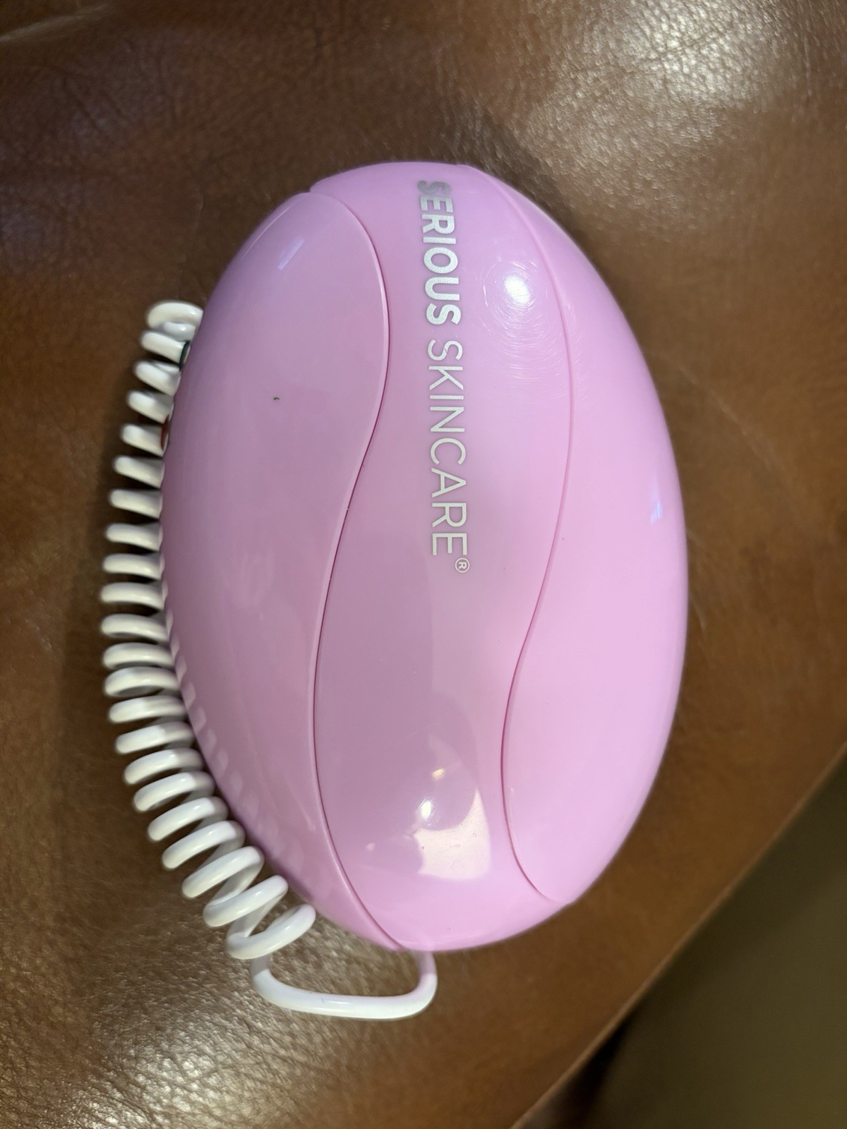 Serious Skincare The EGG Microcurrent Facial Toning System pink floral
