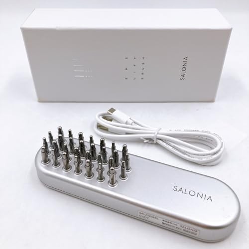 SALONIA EMS Lift Electric Brush Facial Beauty Device Lift Up care Used Tested