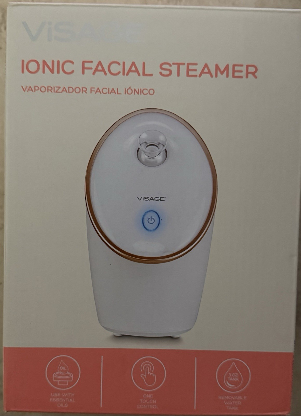 Ionic Facial Steamer Visage New-Vaporizador Facial Ionico