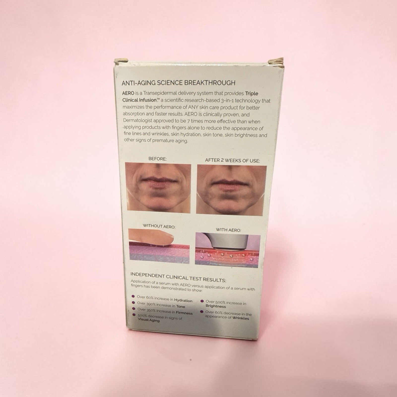 NEW! Spa Sciences AERO Advanced Anti-Aging Skincare Infusion System