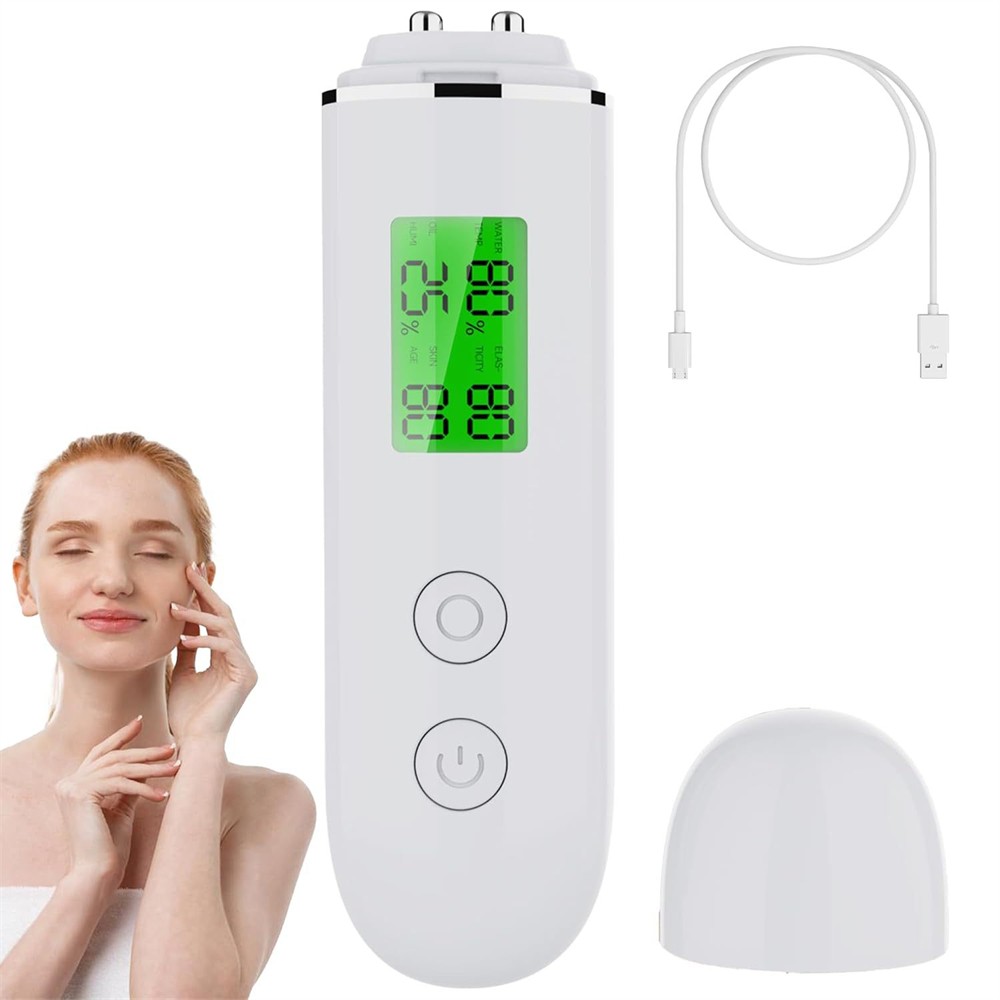 Digital Skin Hydration Monitor Corneometer Portable Temp Humidity Meter Tool