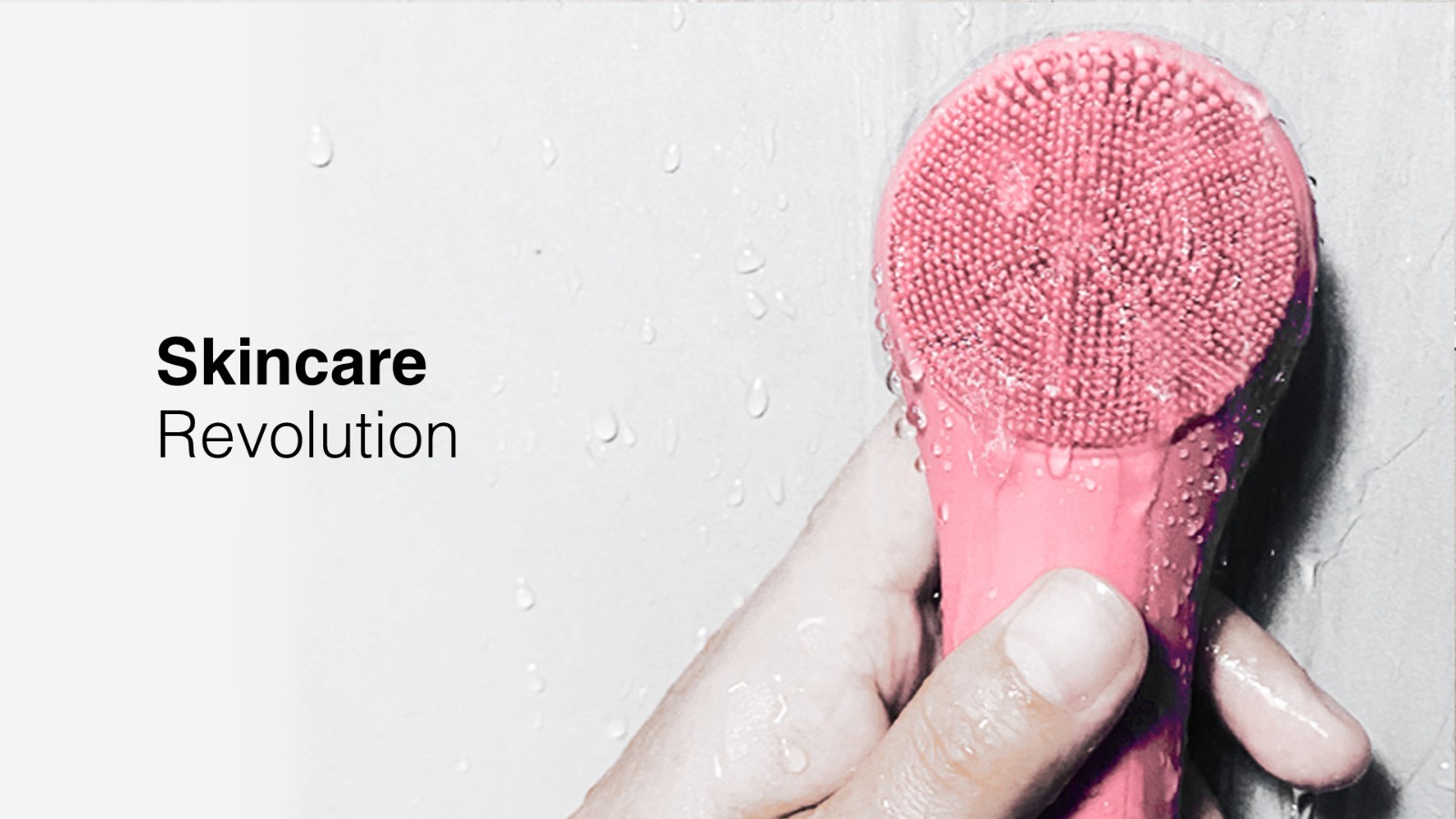 Waterproof Rechargeable Facial Cleansing Brush – Exfoliating & Massaging Face Sc