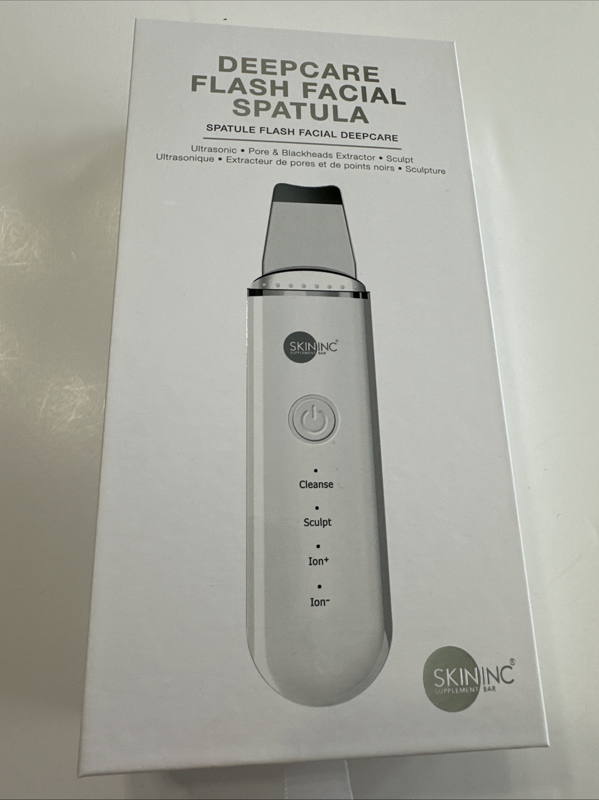 Skin Inc Deepcare Flash Facial Spatula – Brand New In Box