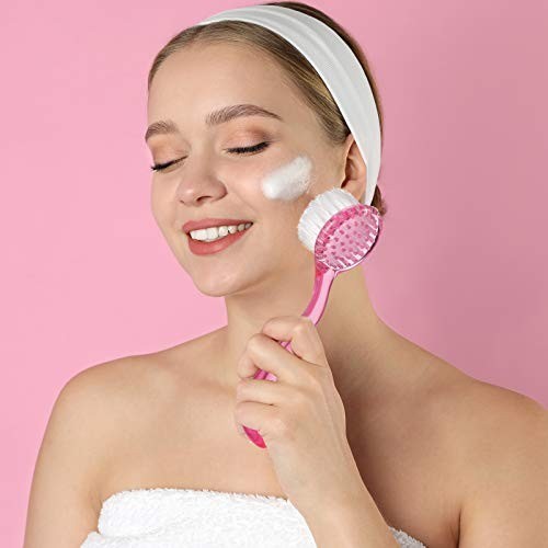 6 Pack Soft Bristle Facial Cleansing Brushes – Exfoliating Face Wash Scrub Set
