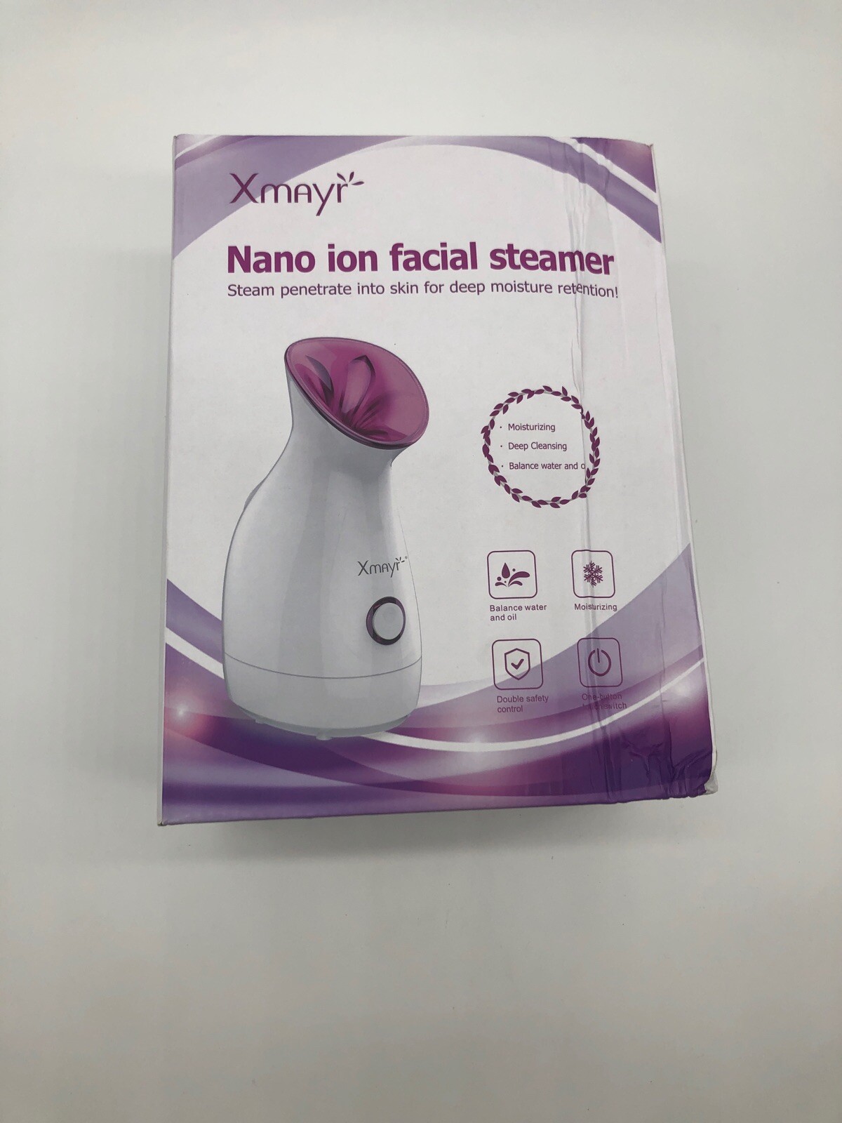 Xmayr Nano Ion Facial Steamer New In Open Box