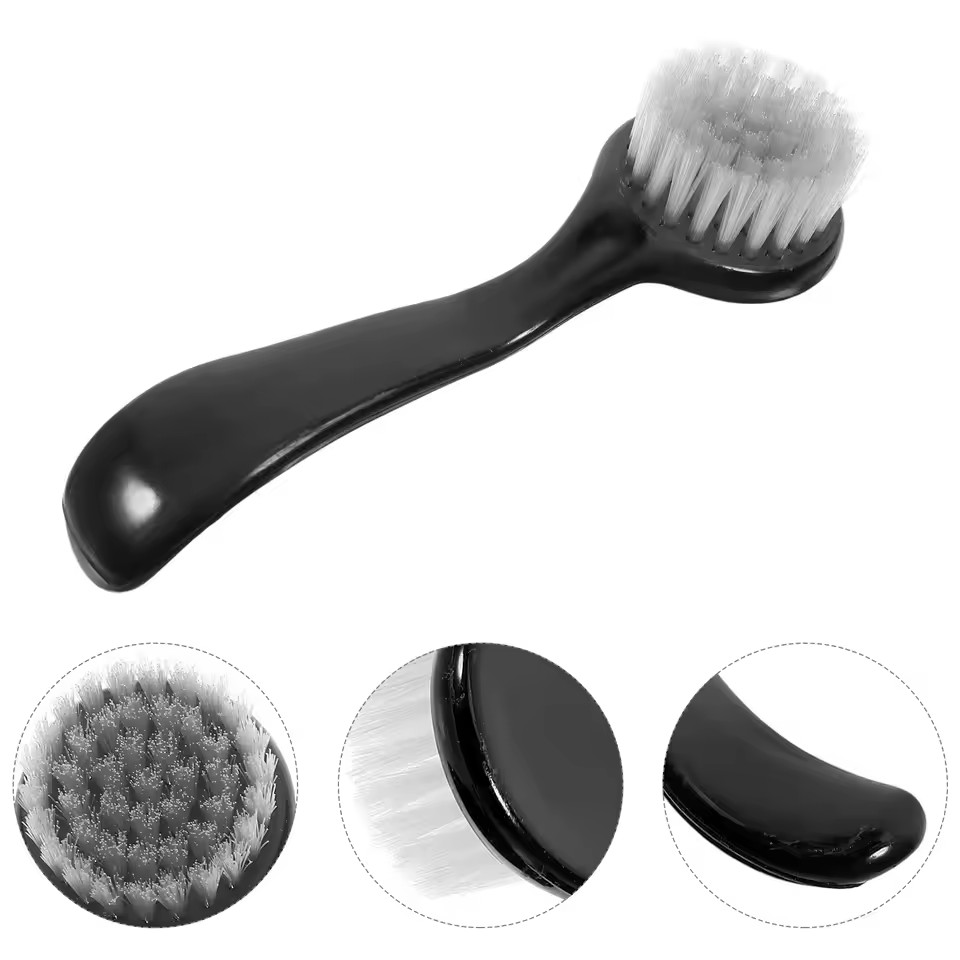 3 Pcs Skin Cleaner Brush Face Cleansing Brushes Tool Scrubber for Women