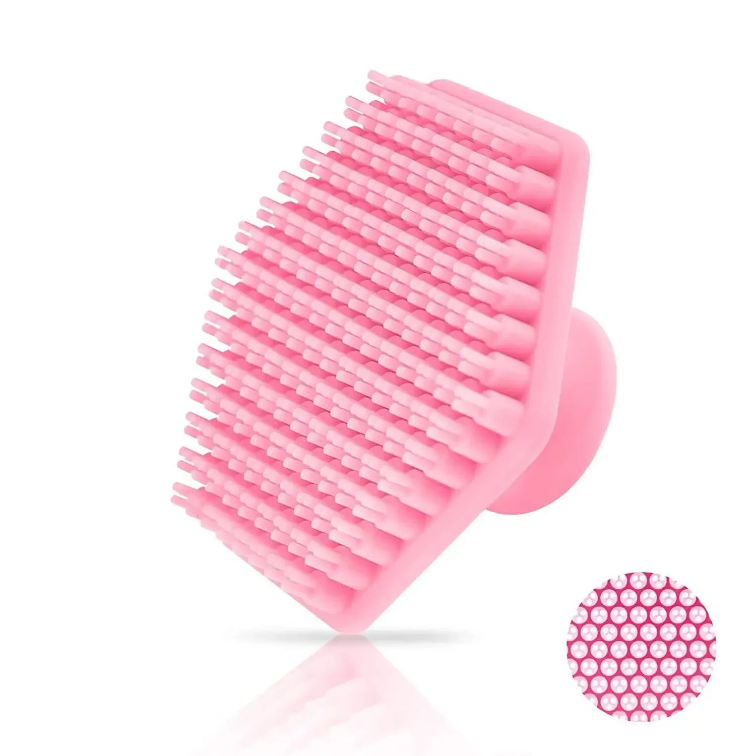 Men Facial Cleaning Brush Scrubber Silicone Deep Clean Shave Massage Face