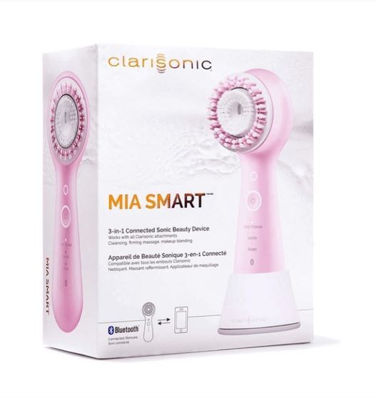 Clarisonic Mia Smart 3-in-1 App Connected Sonic Beauty Device – PINK or WHITE