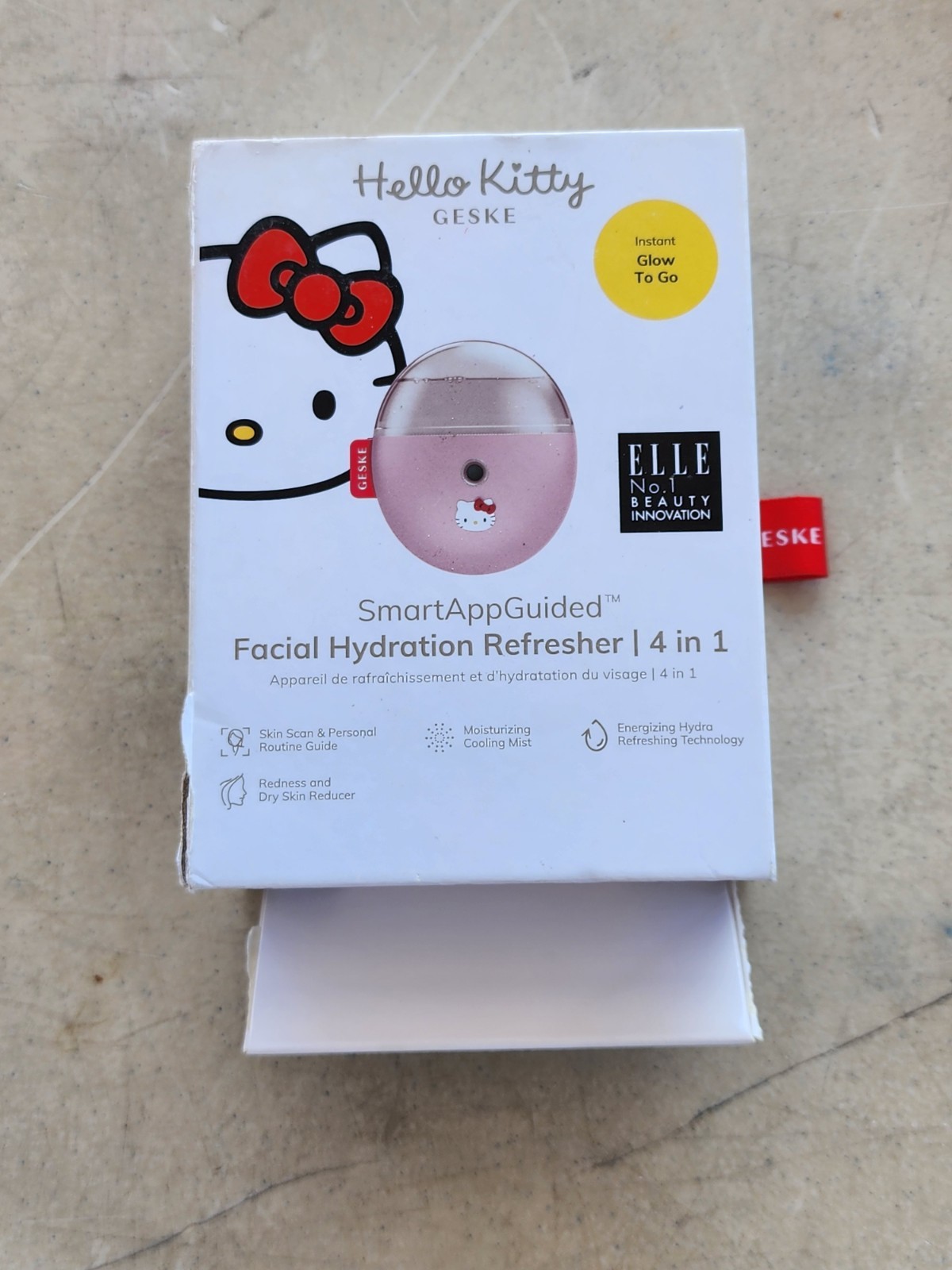 Geske 4-in-1 Hello Kitty Facial Hydration Refresher NEW TORN PACKAGE