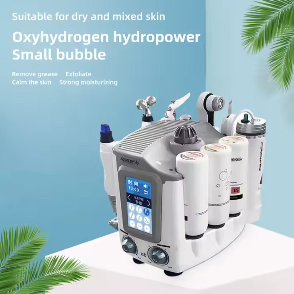 Aquasure h2 machine tips oxygen jet peel hydro facials machine for beauty