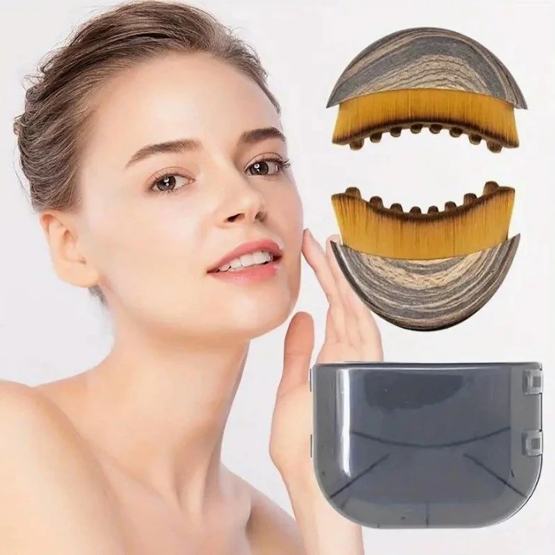 New Lymphatic Contour Face Brush, Lymphatic Drainage Massager by Glowiex