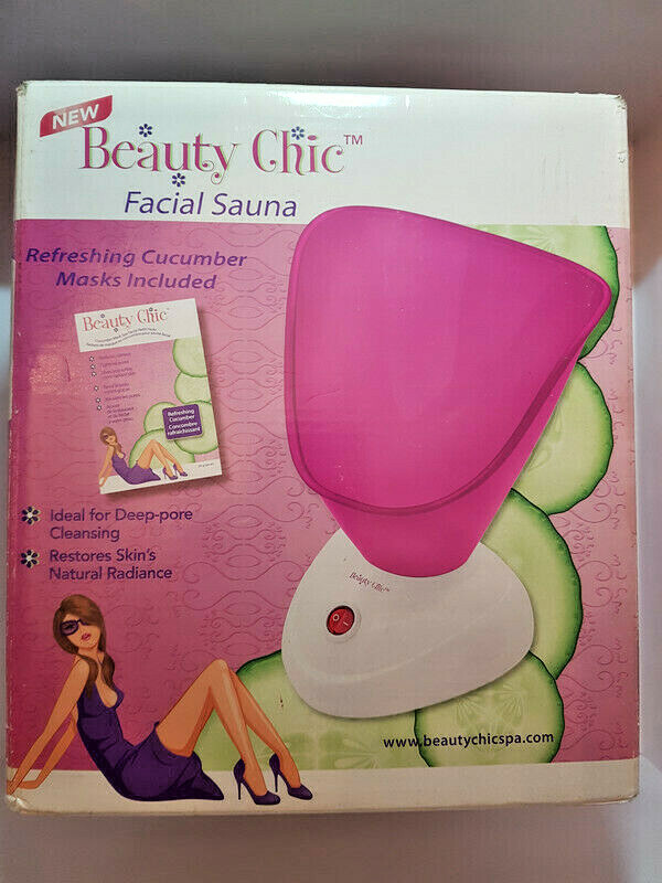 BEAUTY CHIC FACIAL SAUNA Deep Pore Cleansing Open Box (Never Used)