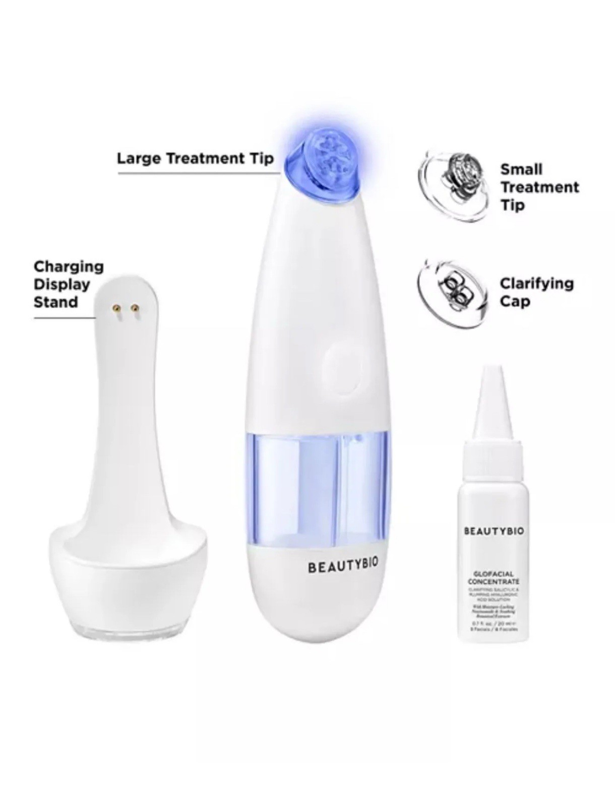 BEAUTYBIO Glofacial Hydro-Infusion Pore Cleansing Tool MSRP $200