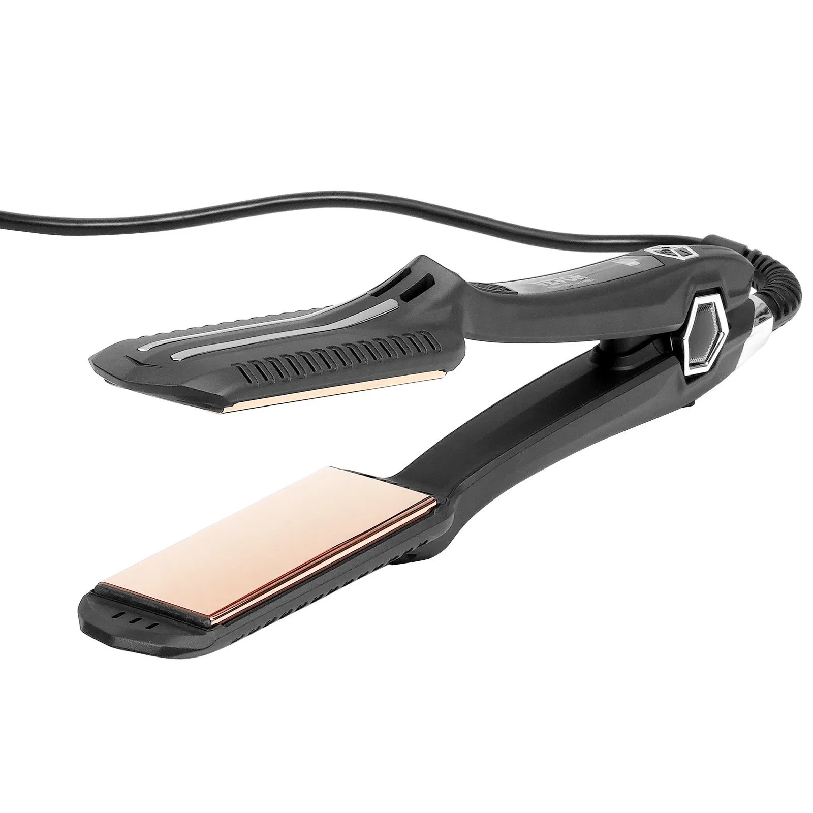 Hair Straightener, 1.5-inch Titanium Flat Iron, Dual Infrared Hair Straightener
