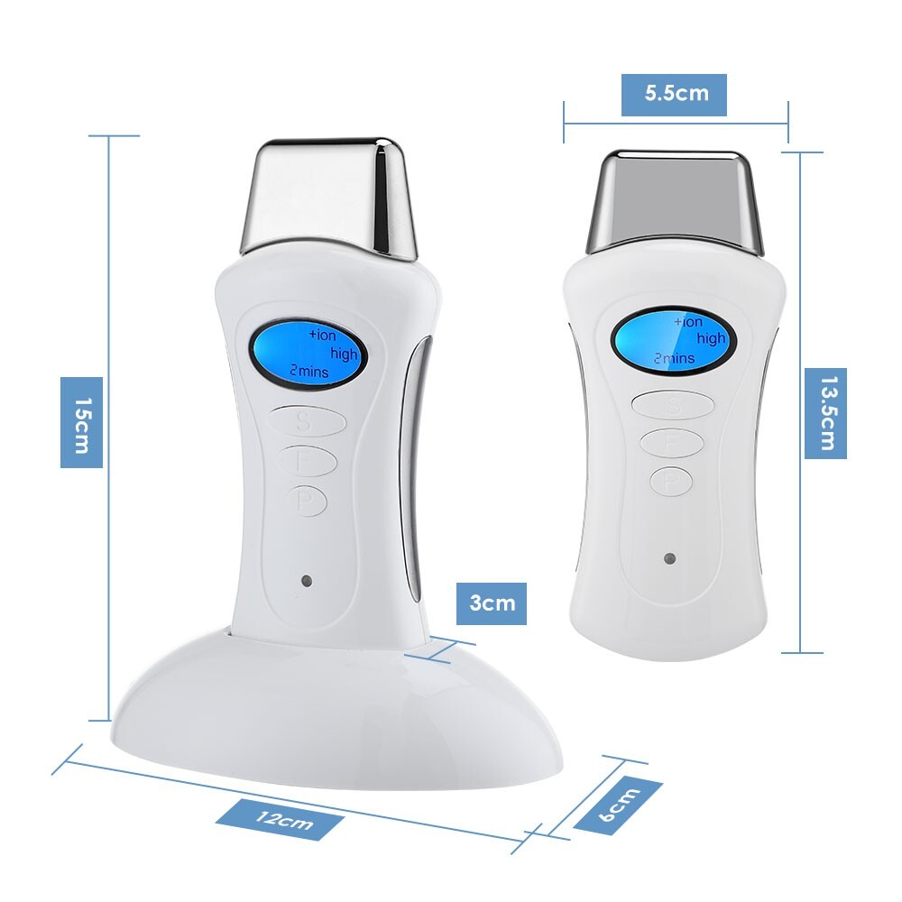 3 IN 1 Galvanic Spa Microcurrent Facial Massager Beauty Machine Wrinkle Remove