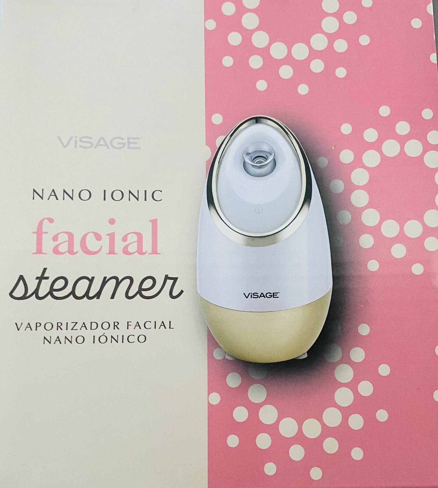 Pink Visage Nano Ionic Facial Steamer! All Skin Types, Cleanse, Hydrate, Soften