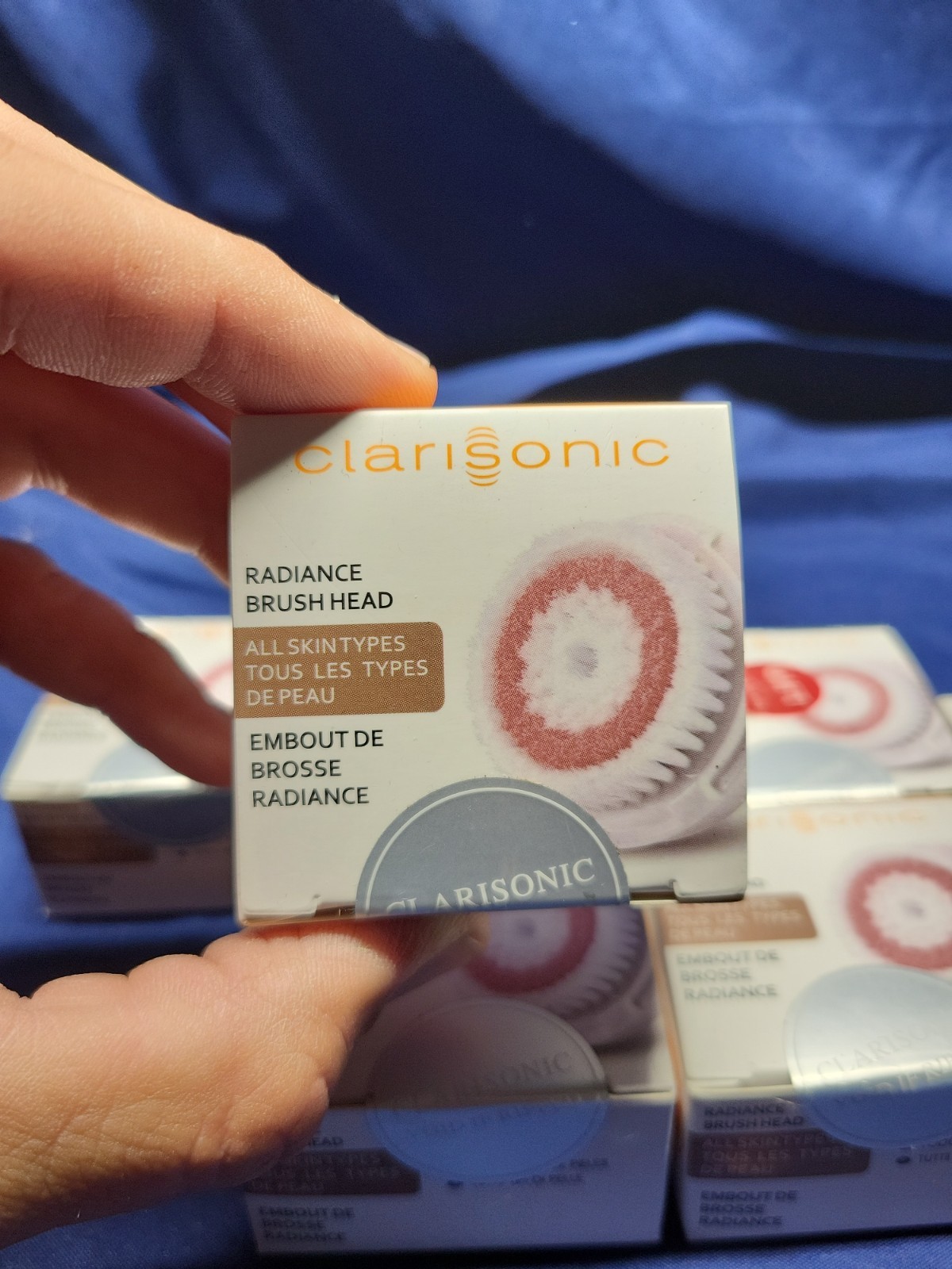 Clarisonic RADIANCE Replacement Brush Heads All Skin Types Lot Of 7