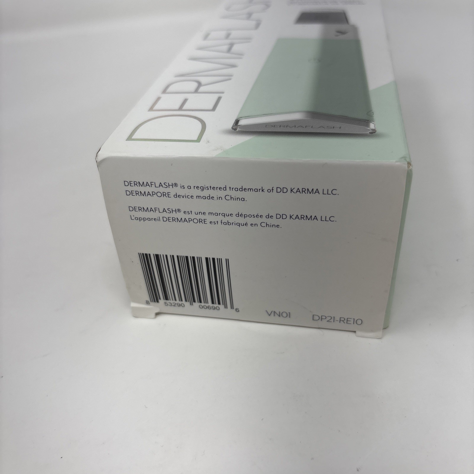 DERMAFLASH DERMAPORE Pore Extractor & Serum Infuser Mint Sealed