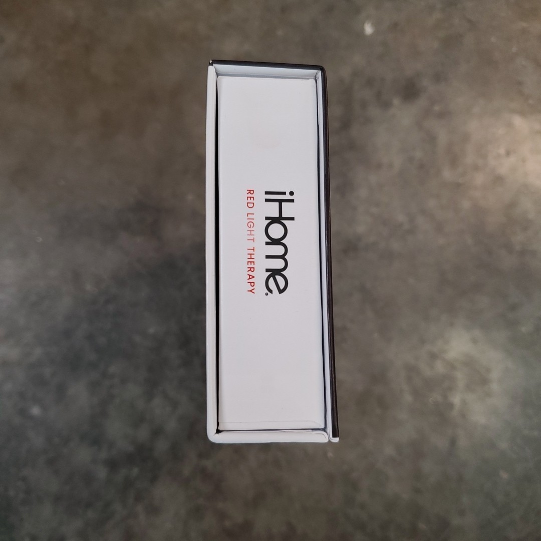NEW iHome Vibrating Facial Wand with Red Light Therapy LED Technology
