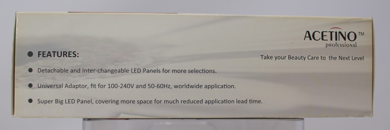 NIB-Tested-Works-See Photos Acetino Facial LED Light Device-Aging/Acne Treatment