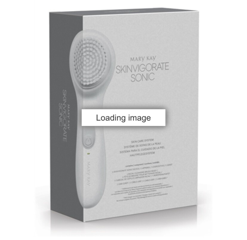 MARY KAY SKINVIGORATE SONIC SKIN CARE SYSTEM W/1 BRUSH HEAD & UNIVERSAL USB CORD