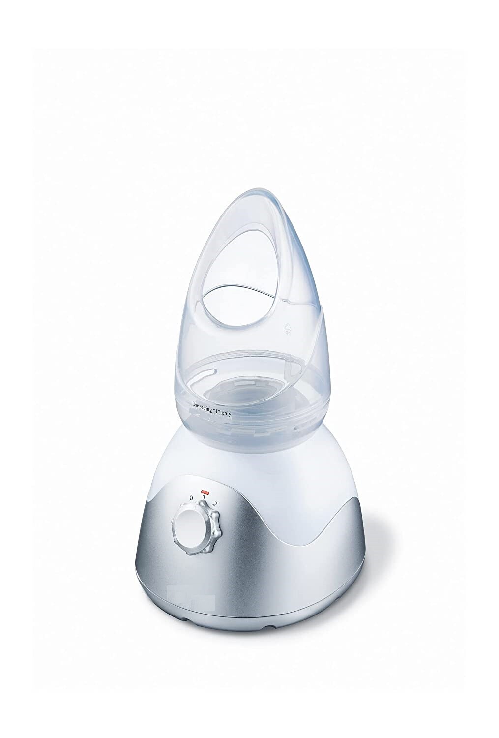 Facial Sauna for face care with Measuring cup, Steplessly variable (Multicolor)