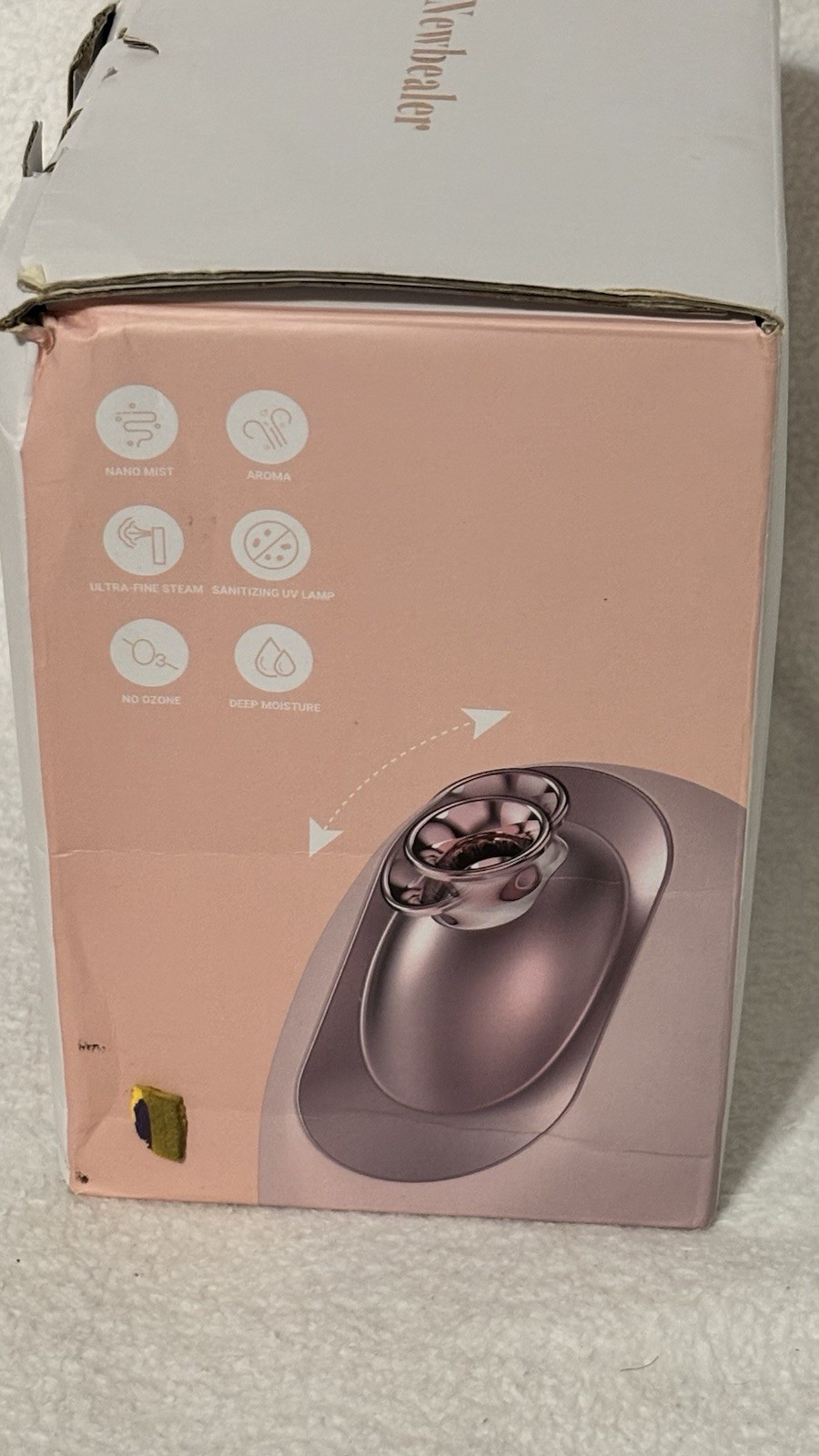 New Bealer Facial Steamer Mini Aroma Face Steam Beauty Equipment Skin Care