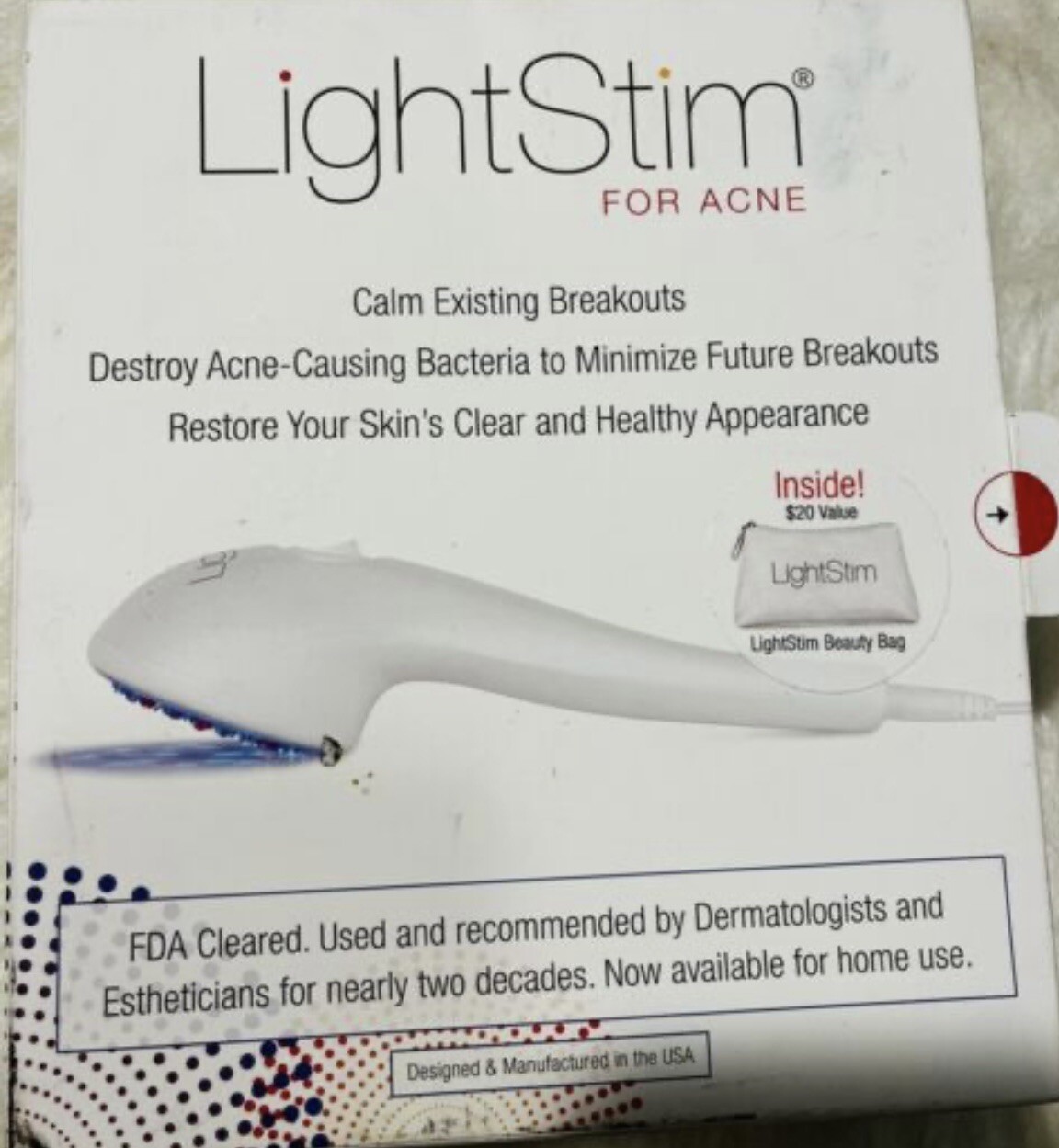 LightStim for Acne LED Light Therapy Device – BRAND NEW in box