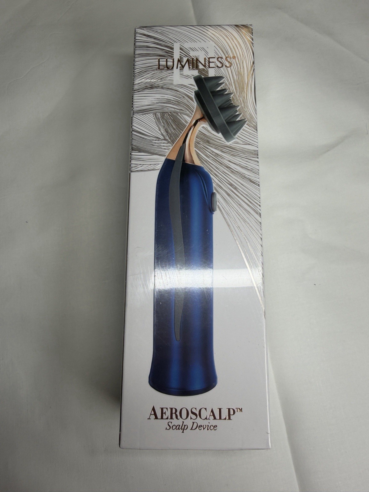 Luminess Aeroscalp Scalp Device Brush Sealed New Beauty Serum Applicator