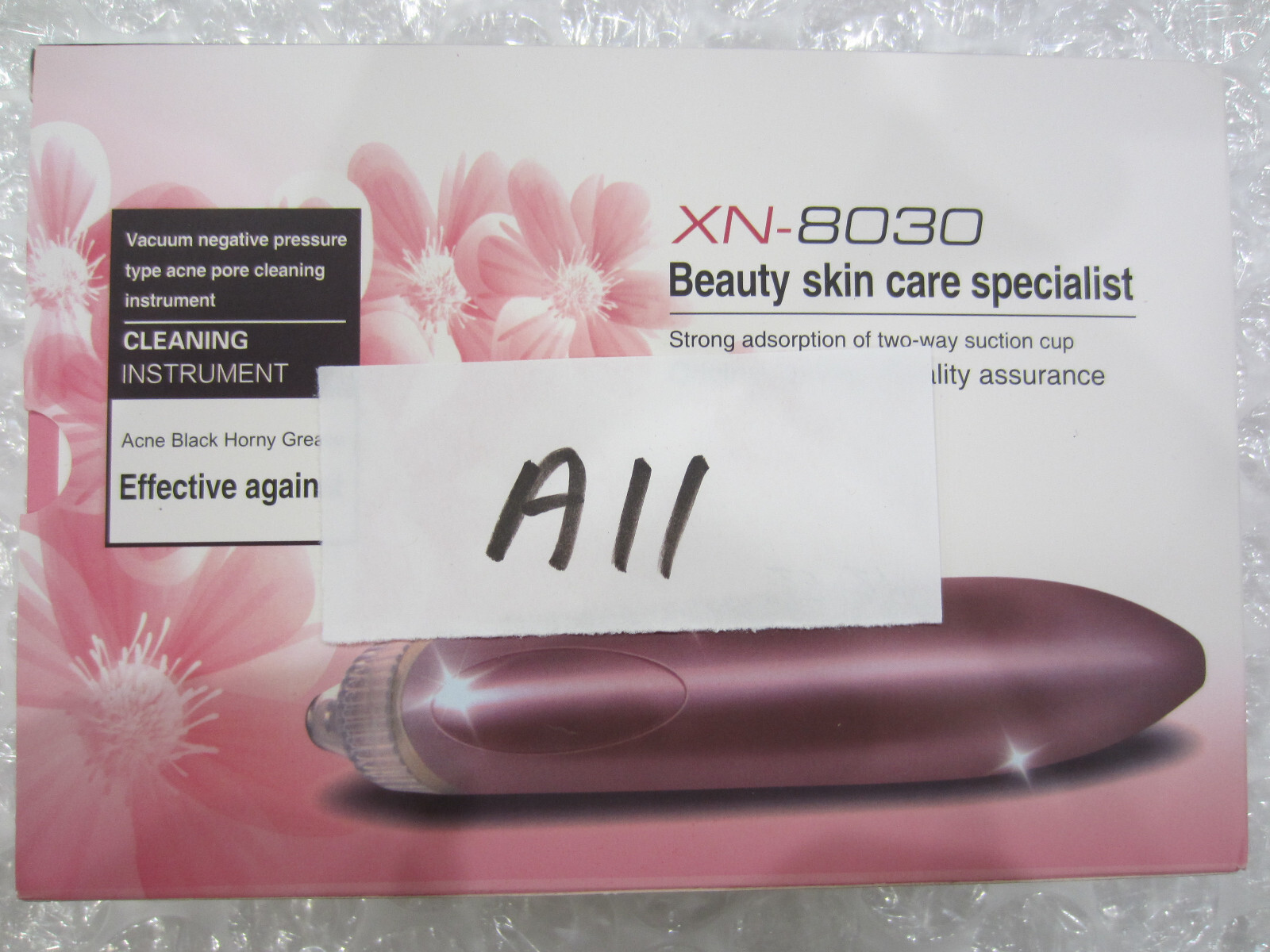 Beauty Skin Care Specialist Blackhead Removal Vacuum Suction Tool XN-8030