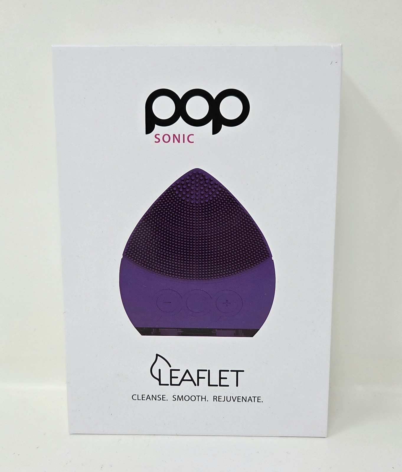 New Pop Sonic Leaflet Sonic Facial Cleansing Device – Purple