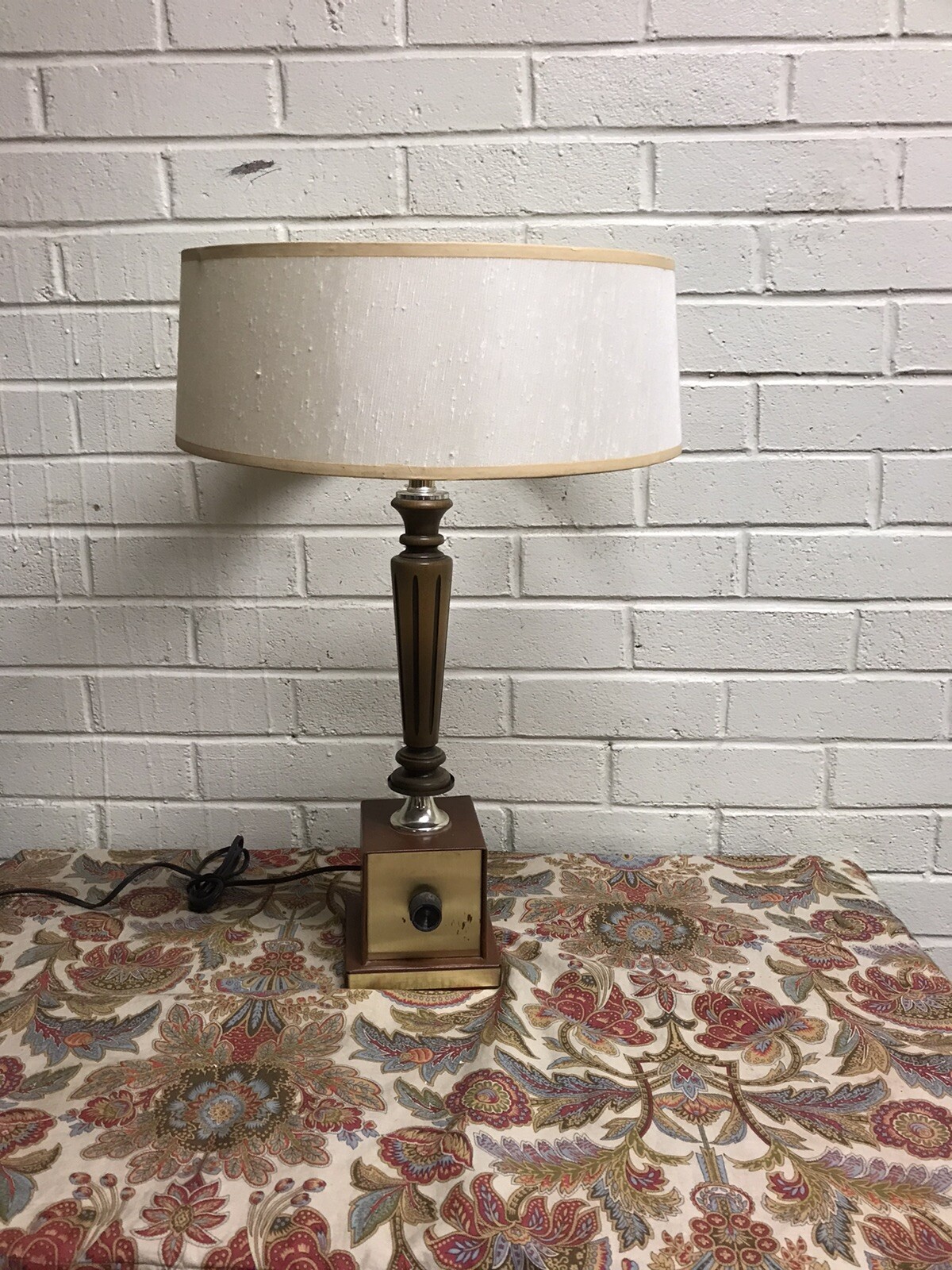 VINTAGE MCM MID CENTURY MODERN DIMMIBLE LAMP MADE BY CONTROL RESEARCH INC WORKS