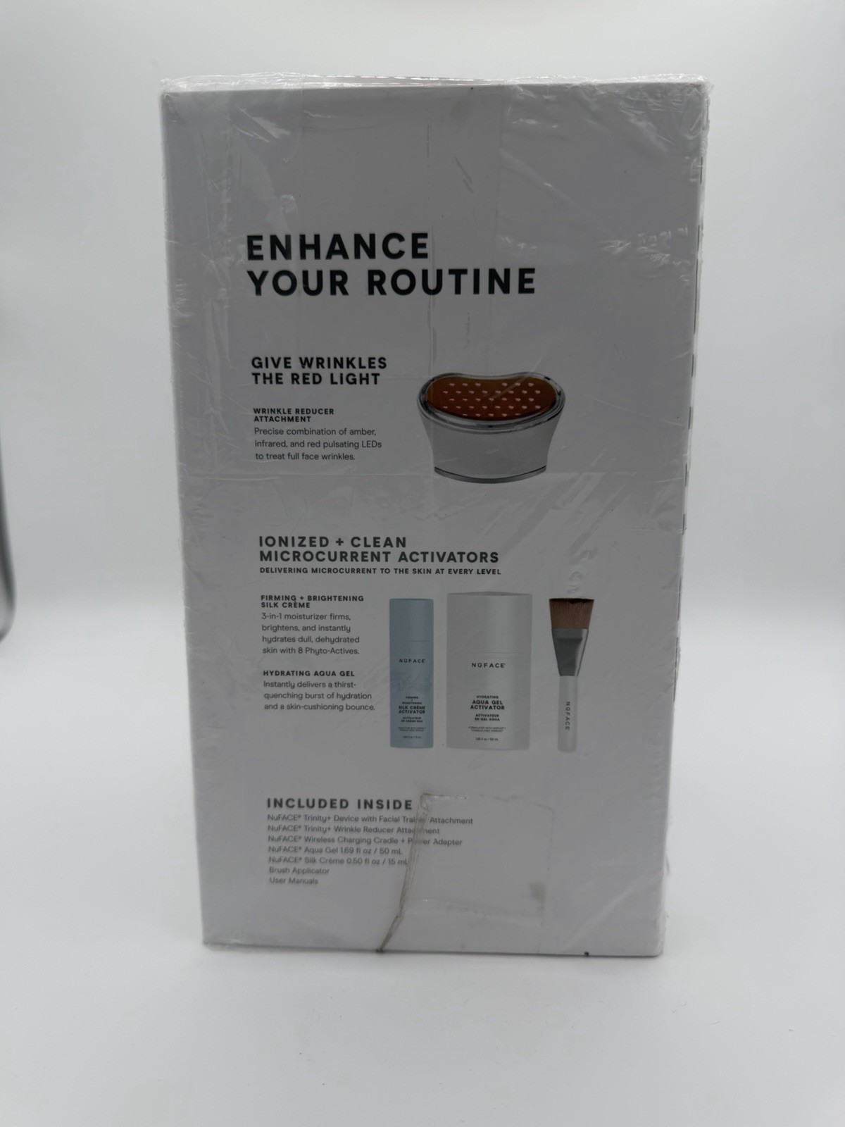 NuFace Trinity + W/ Red Light Toning Kit – Facial Toning Device – New/Sealed