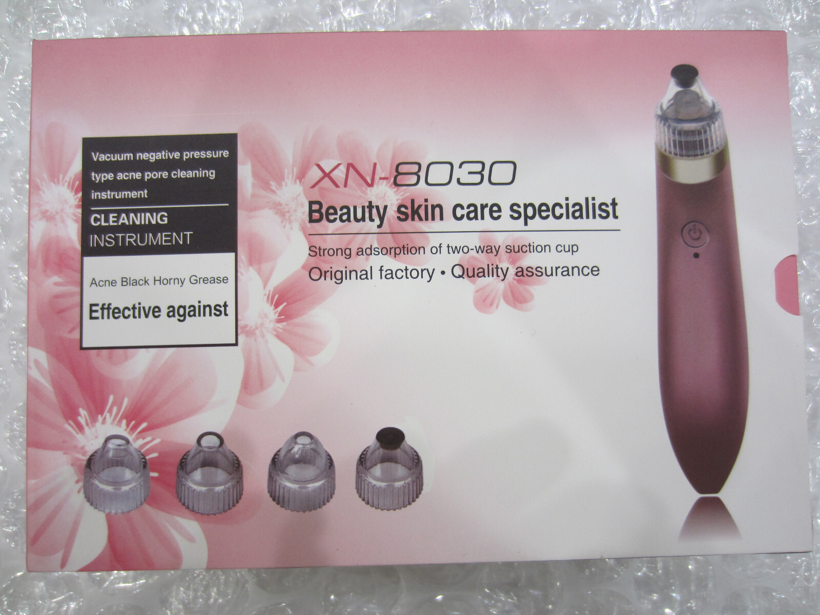 Beauty Skin Care Specialist Blackhead Removal Vacuum Suction Tool XN-8030