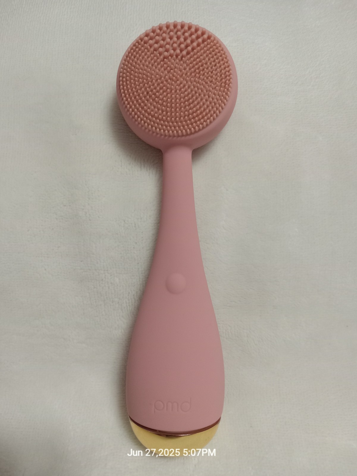 PMD Clean Pro RQ Smart Facial Cleansing Device BLUSH USED NO BOX