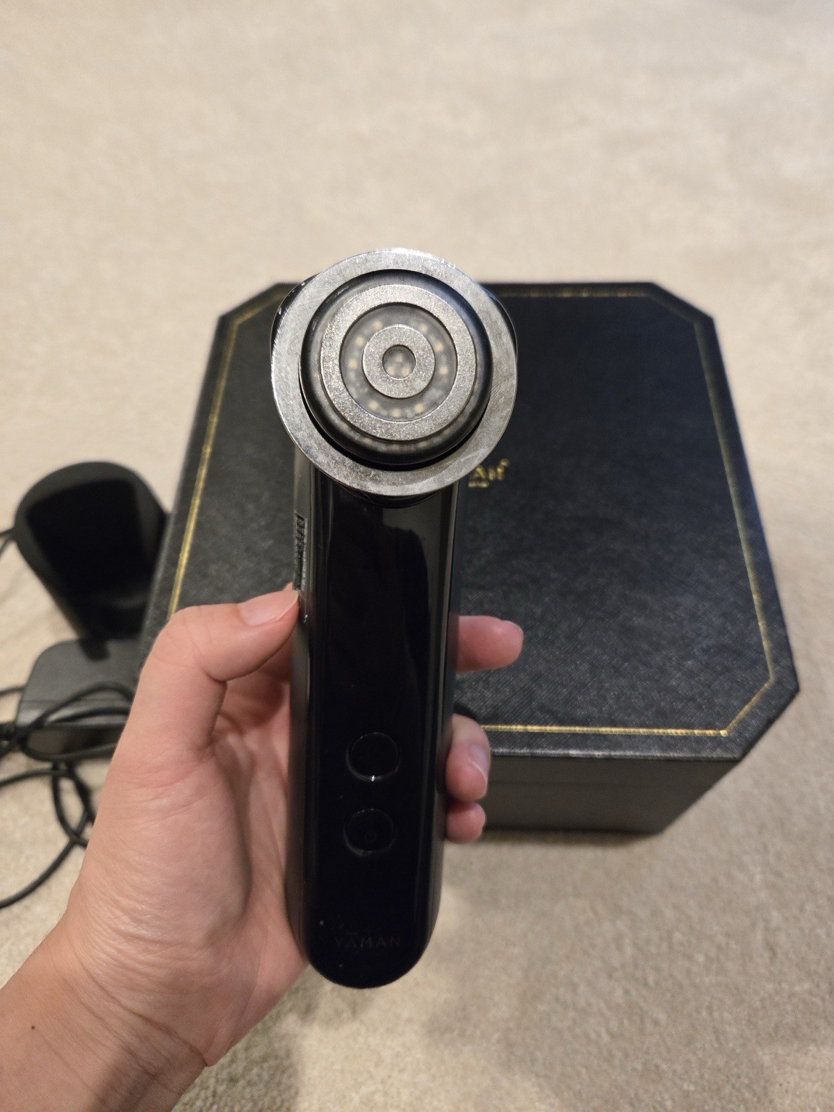 YA-MAN M20 Facial Beauty Device PhotoPlus Prestige S Black