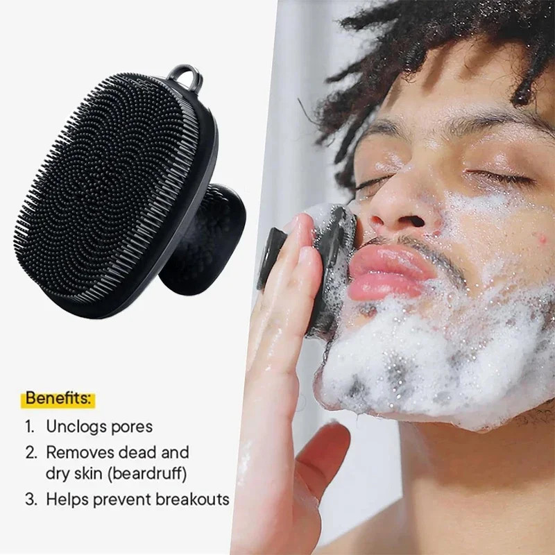 Silicone Face Scrubber for Men and Women Facial Cleansing Brush Silicone Face