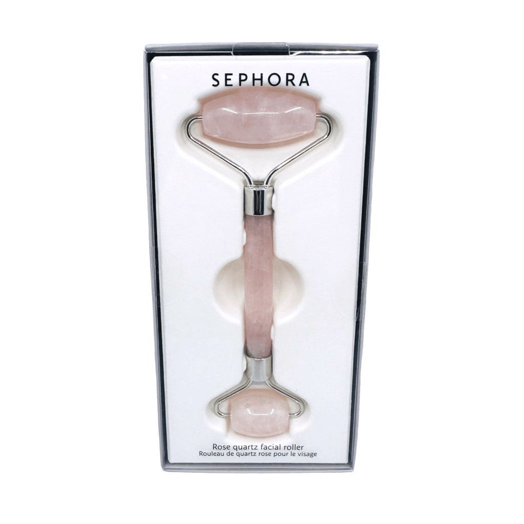 Sephora Collection Rose Quartz Facial Roller Dual Ended Anti-Aging All Skin Type