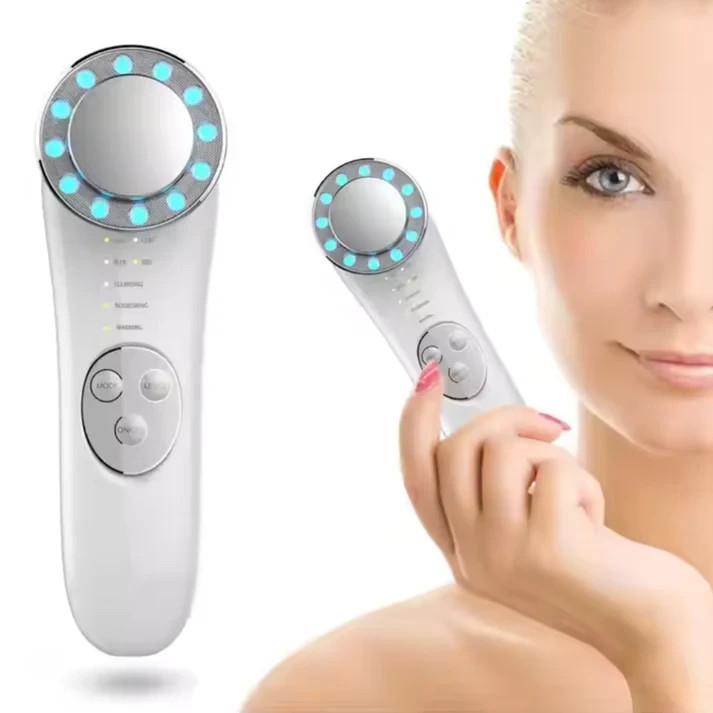 2 Pack- 5-in-1 Microcurrent Facial Device Anti-Aging Skin Tightening & Glow Tool
