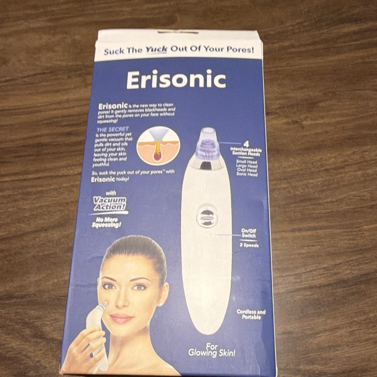ERISONIC PORE CLEANING DEVICE